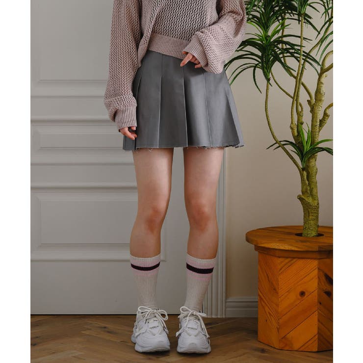 裾キリッパプリーツミニSK | RETRO GIRL | 詳細画像7 