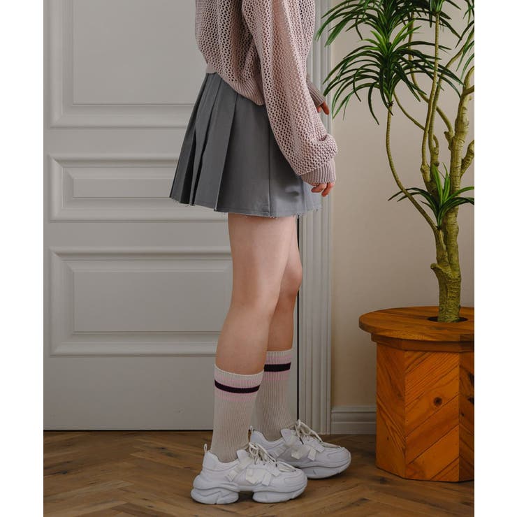 裾キリッパプリーツミニSK | RETRO GIRL | 詳細画像9 