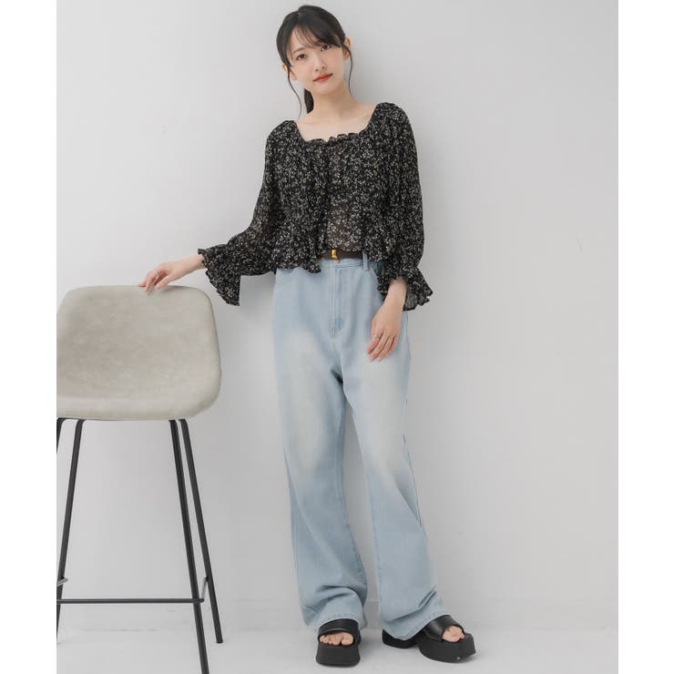 フレアデニムPT | RETRO GIRL | 詳細画像31 