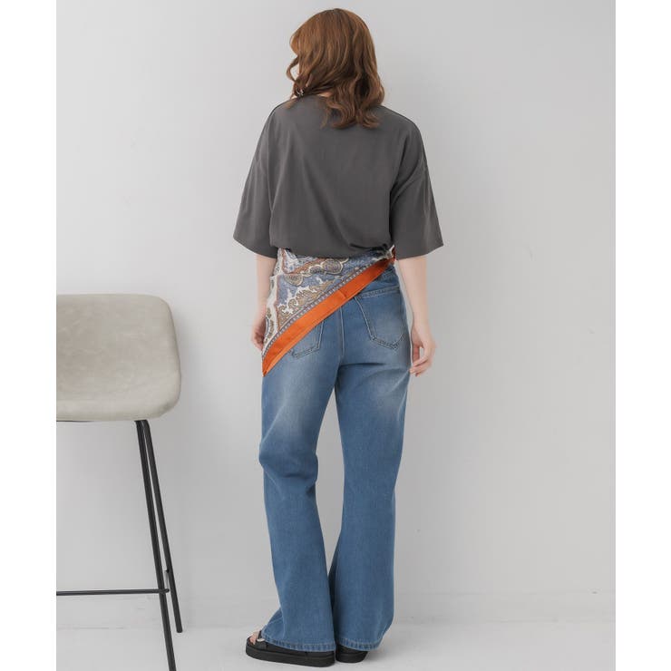 フレアデニムPT | RETRO GIRL | 詳細画像4 