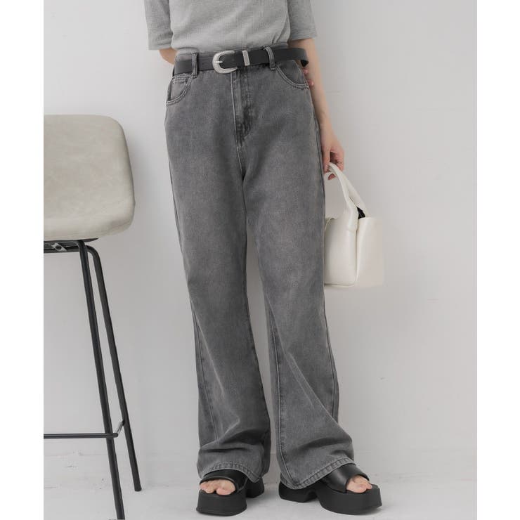 GRY0 | フレアデニムPT | RETRO GIRL