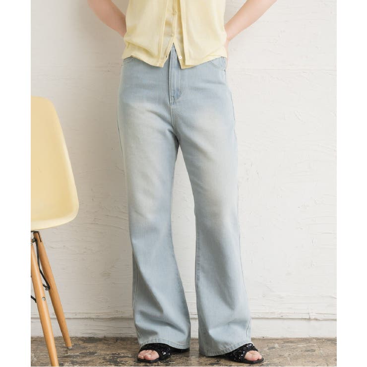 BLU3 | フレアデニムPT | RETRO GIRL