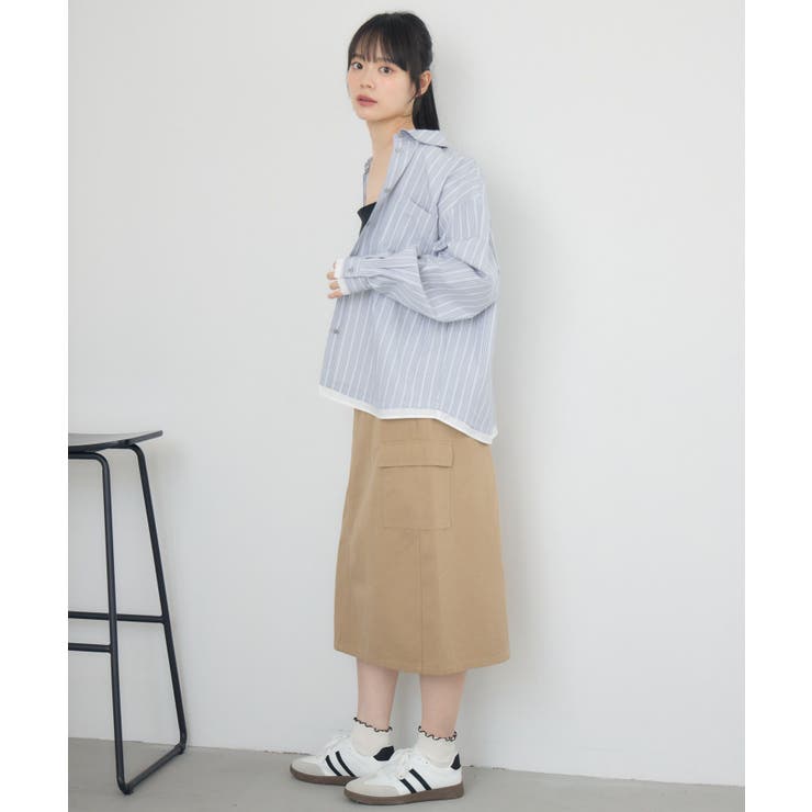 レイヤード風シャツ | RETRO GIRL | 詳細画像15 