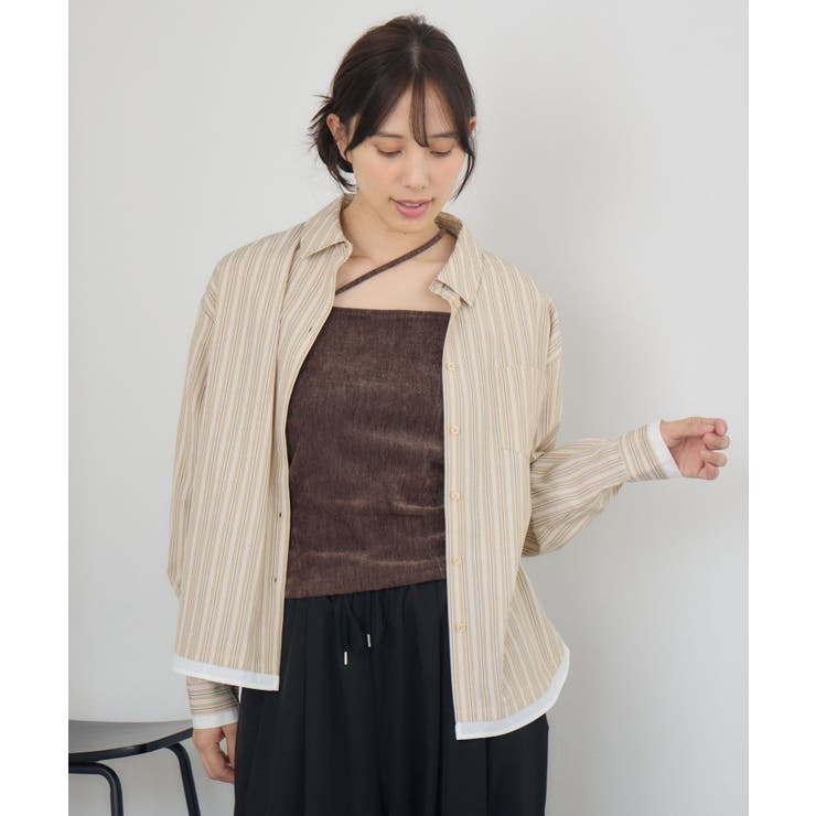 レイヤード風シャツ | RETRO GIRL | 詳細画像37 