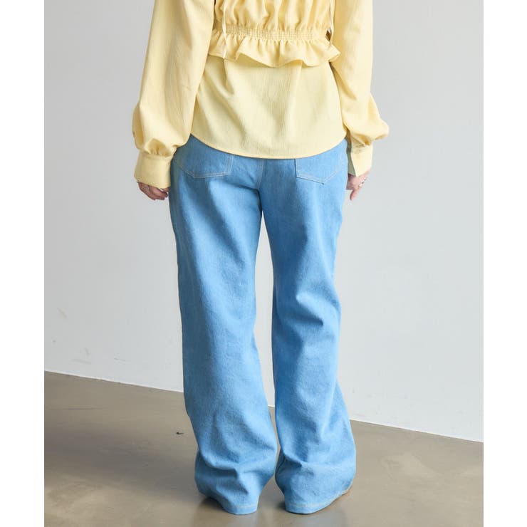 カットワークデニムPT | RETRO GIRL | 詳細画像16 