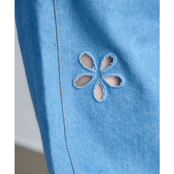 カットワークデニムPT | RETRO GIRL | 詳細画像31 