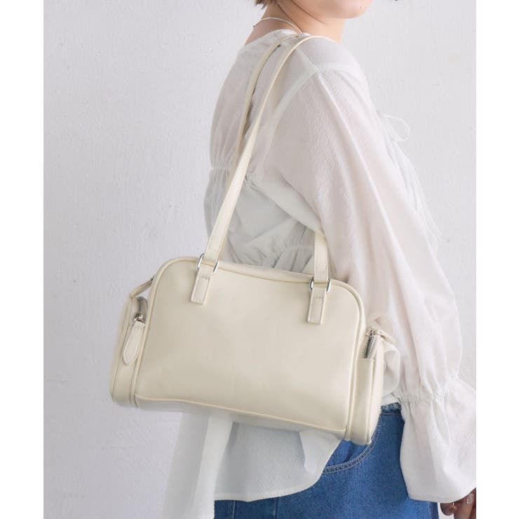 WHT2 | サイドポケットボストン | RETRO GIRL