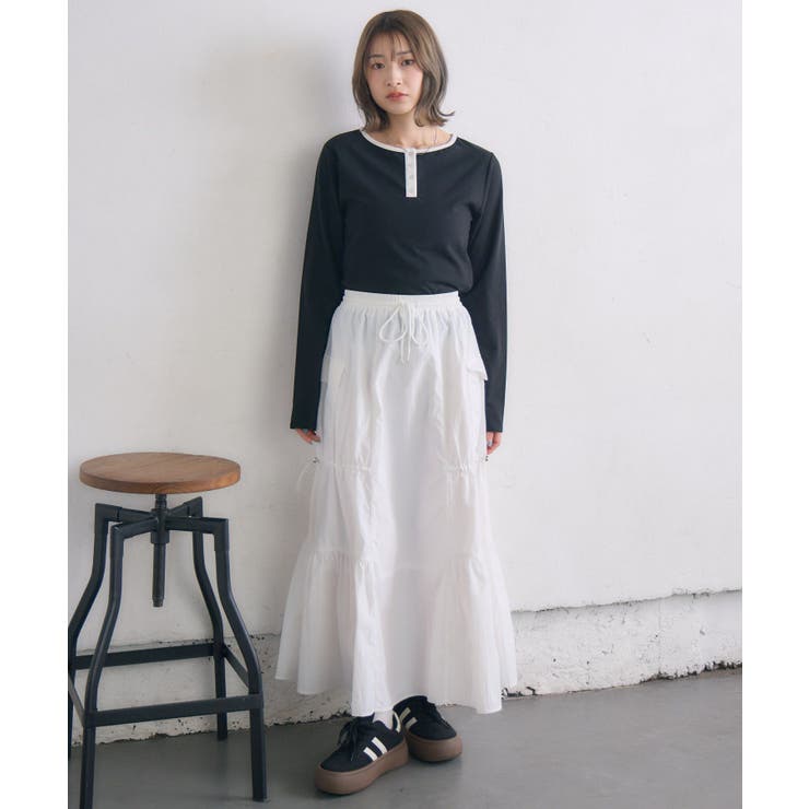 ヘンリーネックカットソー | RETRO GIRL | 詳細画像23 