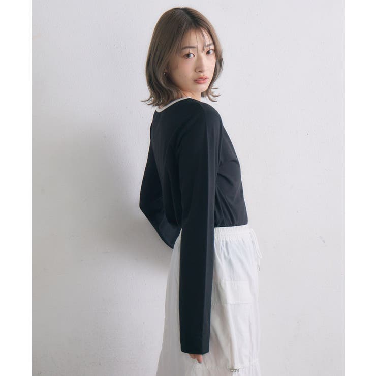 ヘンリーネックカットソー | RETRO GIRL | 詳細画像28 