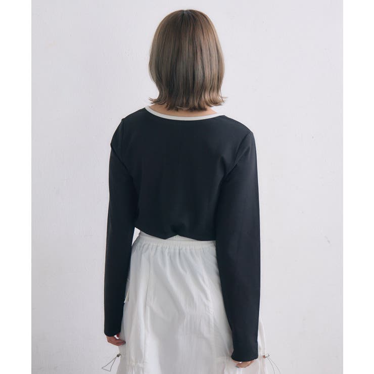 ヘンリーネックカットソー | RETRO GIRL | 詳細画像30 