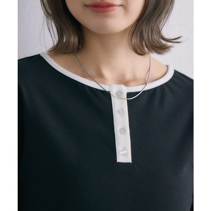 ヘンリーネックカットソー | RETRO GIRL | 詳細画像32 