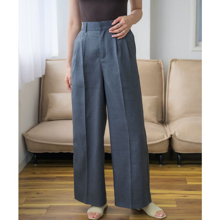 GRY2 | 【ゆるてろ】スラックスPT | RETRO GIRL