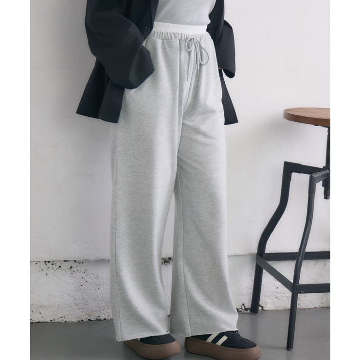 P/WHT | スウェットパンツ | RETRO GIRL