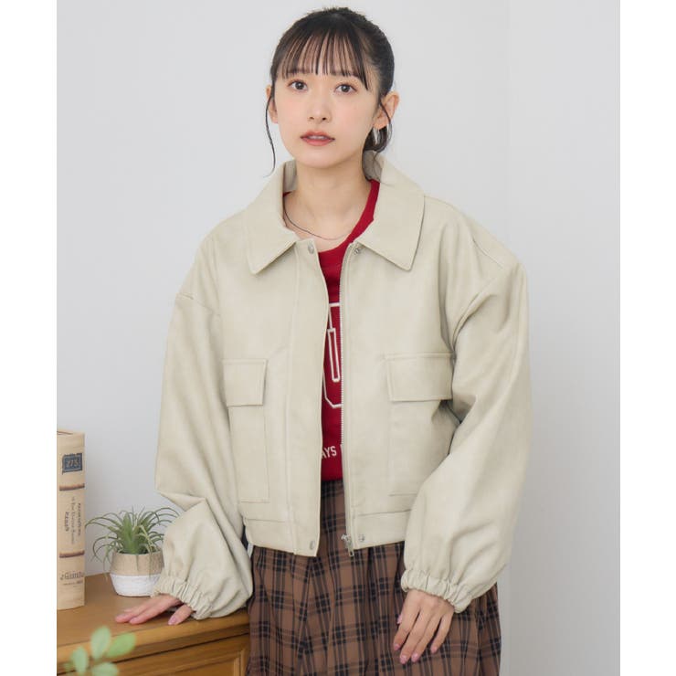 FレザーショートBZ[品番：RTGW0008703]｜RETRO GIRL（レトロ