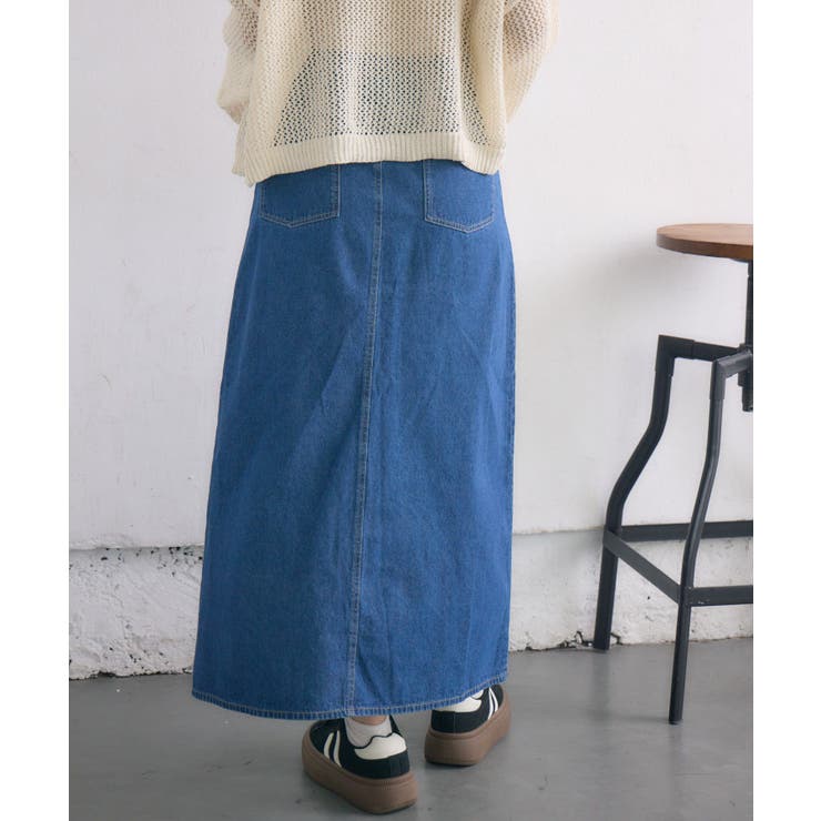 フリンジ切替デニムSK | RETRO GIRL | 詳細画像13 