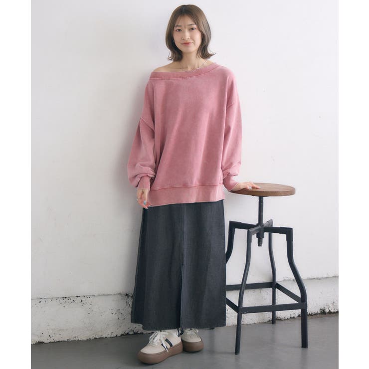 フリンジ切替デニムSK | RETRO GIRL | 詳細画像14 