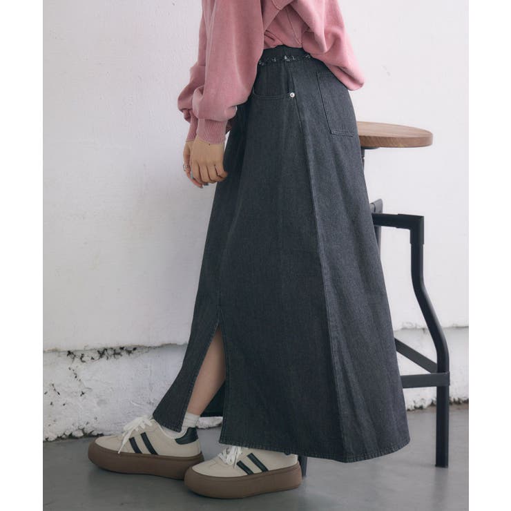 フリンジ切替デニムSK | RETRO GIRL | 詳細画像20 