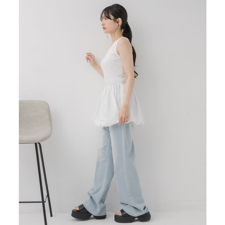 カップ付アソートレイヤードタンク | RETRO GIRL | 詳細画像17 