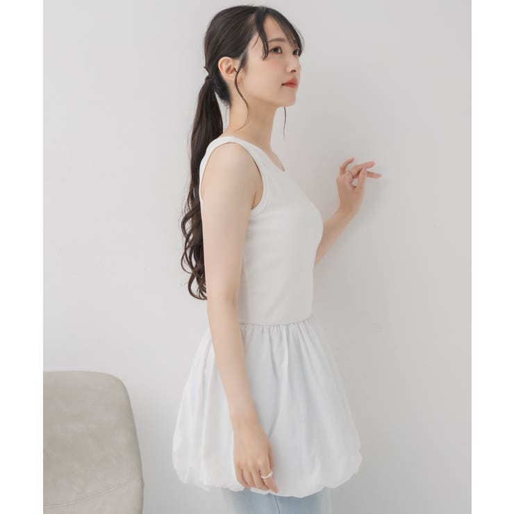 カップ付アソートレイヤードタンク | RETRO GIRL | 詳細画像19 