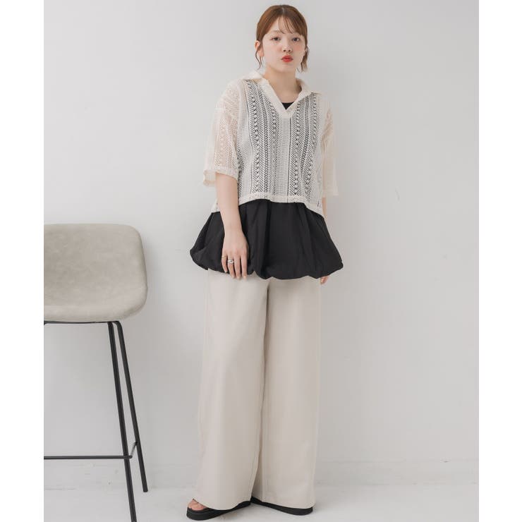 カップ付アソートレイヤードタンク | RETRO GIRL | 詳細画像2 