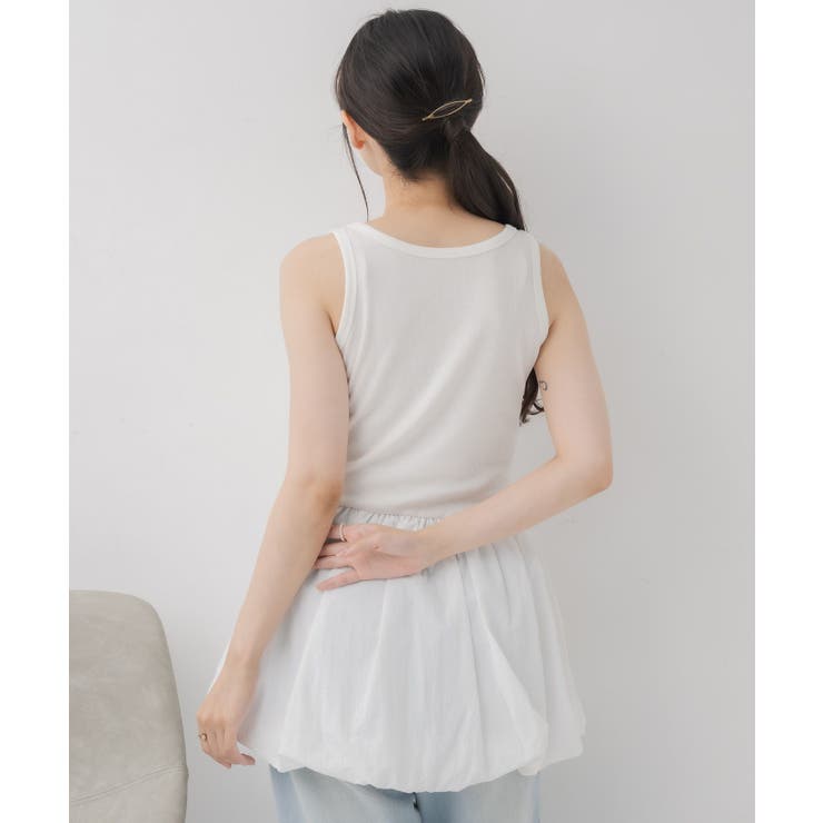 カップ付アソートレイヤードタンク | RETRO GIRL | 詳細画像20 