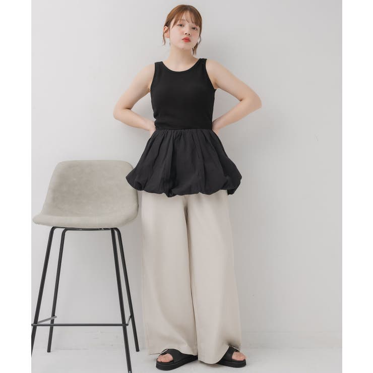 カップ付アソートレイヤードタンク | RETRO GIRL | 詳細画像4 