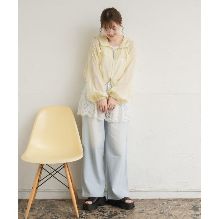 レース切替レイヤードタンク | RETRO GIRL | 詳細画像13 