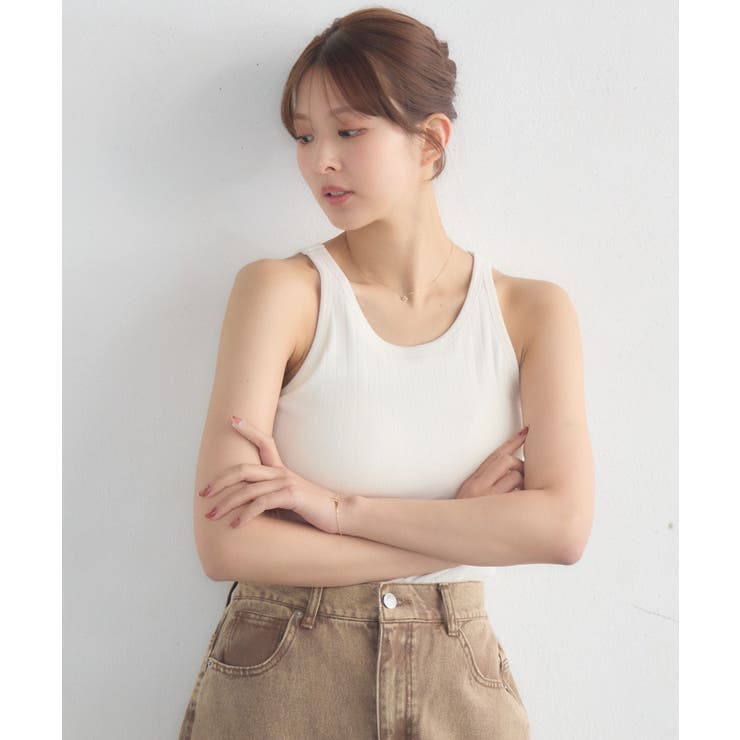 カップ付アメスリタンクトップ | RETRO GIRL | 詳細画像6 