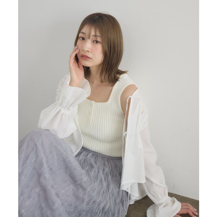 ヘンリーネックNTタンク | RETRO GIRL | 詳細画像2 