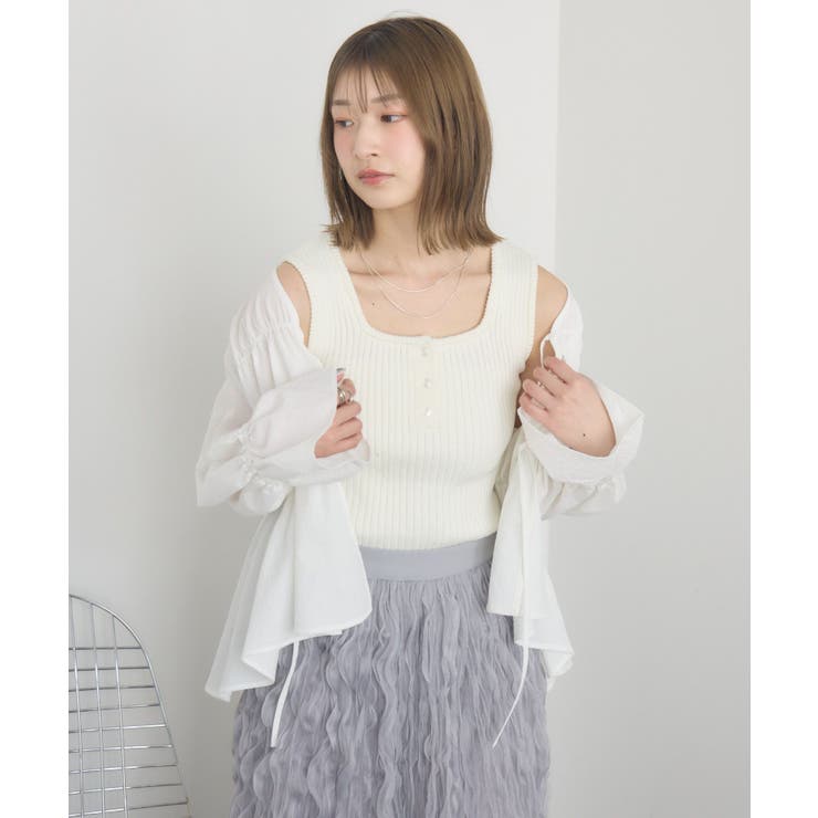 ヘンリーネックNTタンク | RETRO GIRL | 詳細画像3 