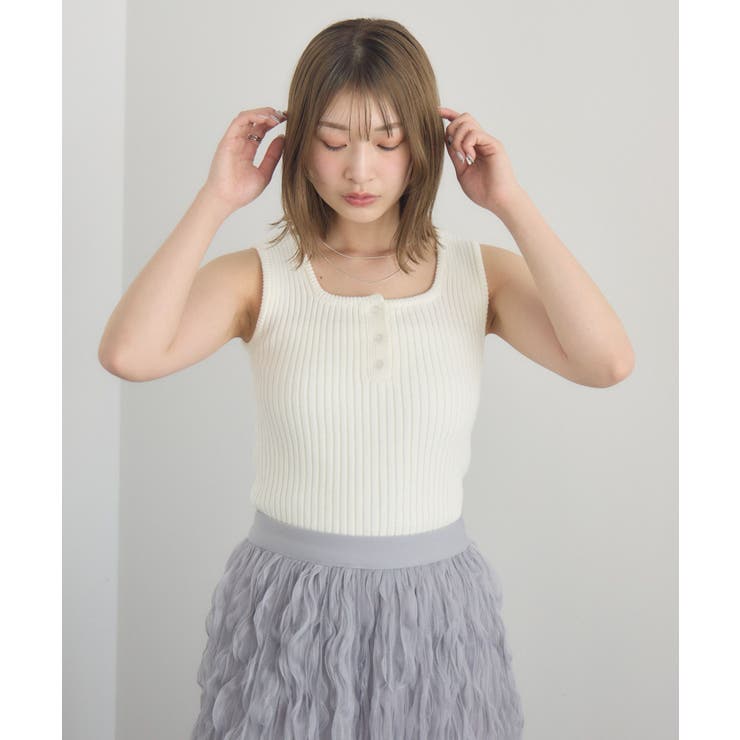 ヘンリーネックNTタンク | RETRO GIRL | 詳細画像8 