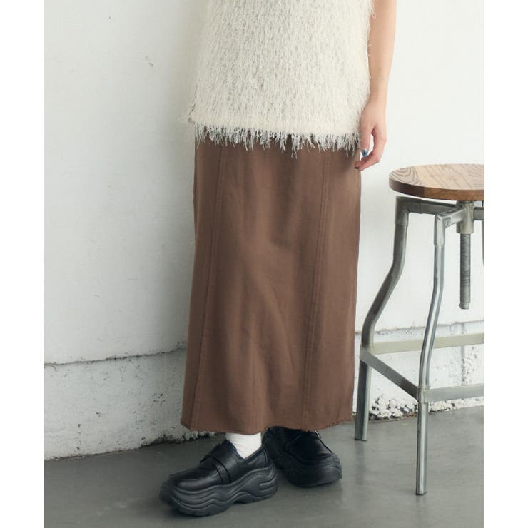 BRN0 | 【セットアップ対応】スウェットナローSK | RETRO GIRL