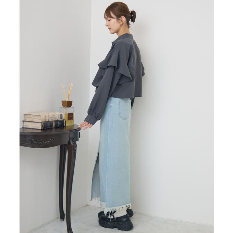 裾フリンジデニムSK | RETRO GIRL | 詳細画像28 