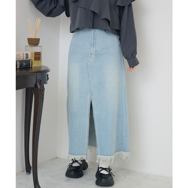 裾フリンジデニムSK | RETRO GIRL | 詳細画像30 