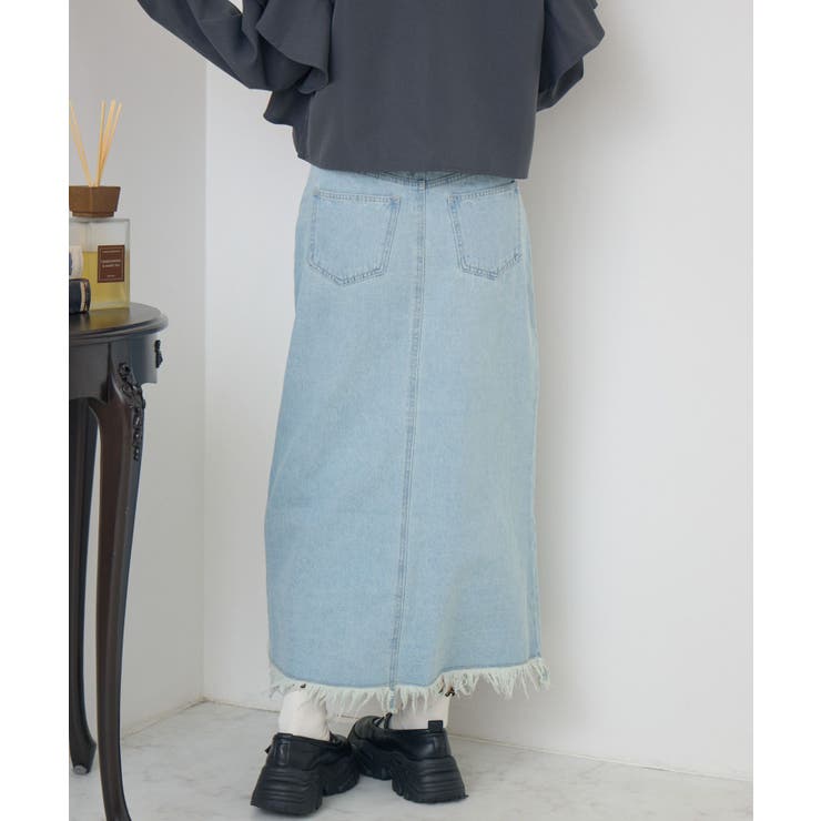 裾フリンジデニムSK | RETRO GIRL | 詳細画像33 
