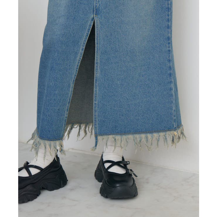 裾フリンジデニムSK | RETRO GIRL | 詳細画像39 