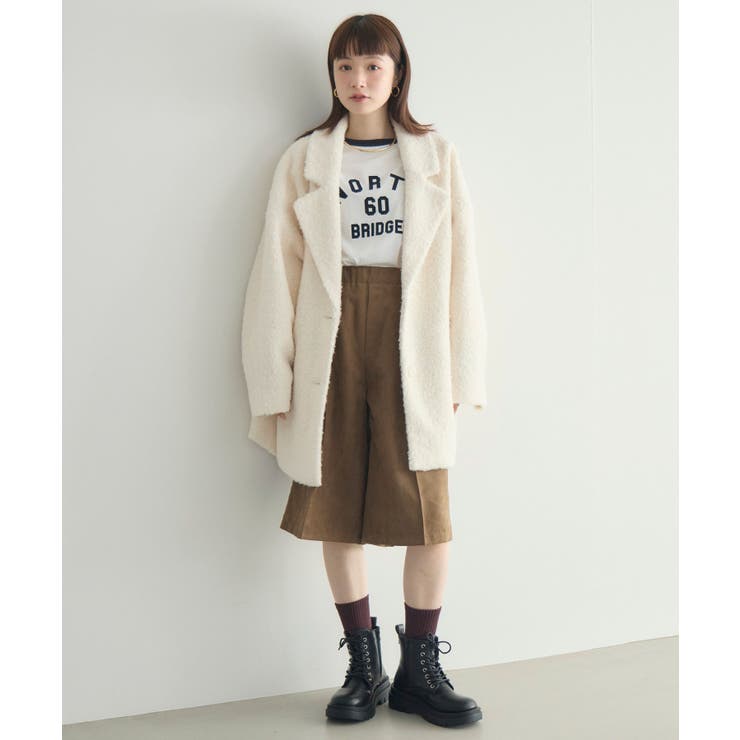 【WEB限定】ループボアテーラードコート | RETRO GIRL | 詳細画像30 