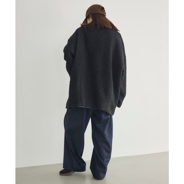 【WEB限定】ループボアテーラードコート | RETRO GIRL | 詳細画像37 