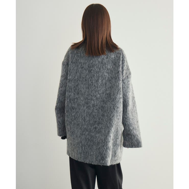 【WEB限定】シャギーダブルブレストコート | RETRO GIRL | 詳細画像16 