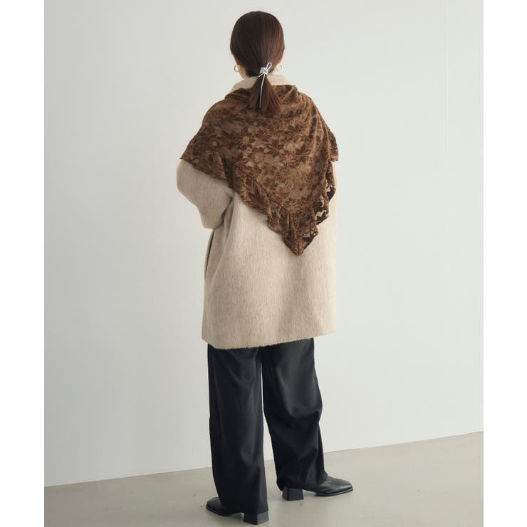 【WEB限定】シャギーダブルブレストコート | RETRO GIRL | 詳細画像35 