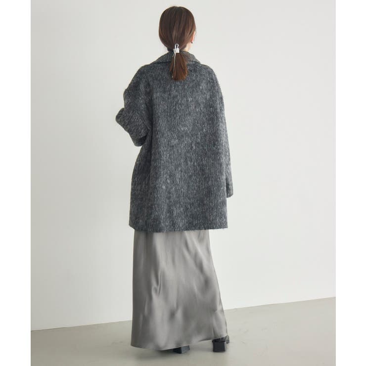 【WEB限定】シャギーダブルブレストコート | RETRO GIRL | 詳細画像39 