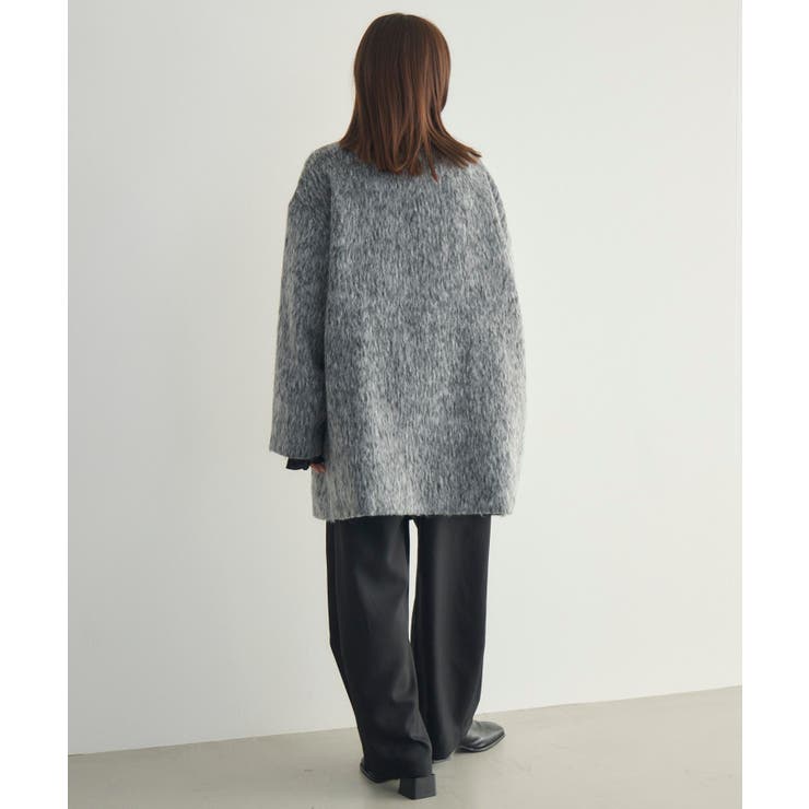 【WEB限定】シャギーダブルブレストコート | RETRO GIRL | 詳細画像45 