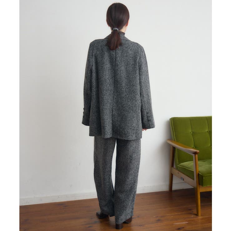 【WEB限定】ツイードダブルブレストテーラー | RETRO GIRL | 詳細画像17 