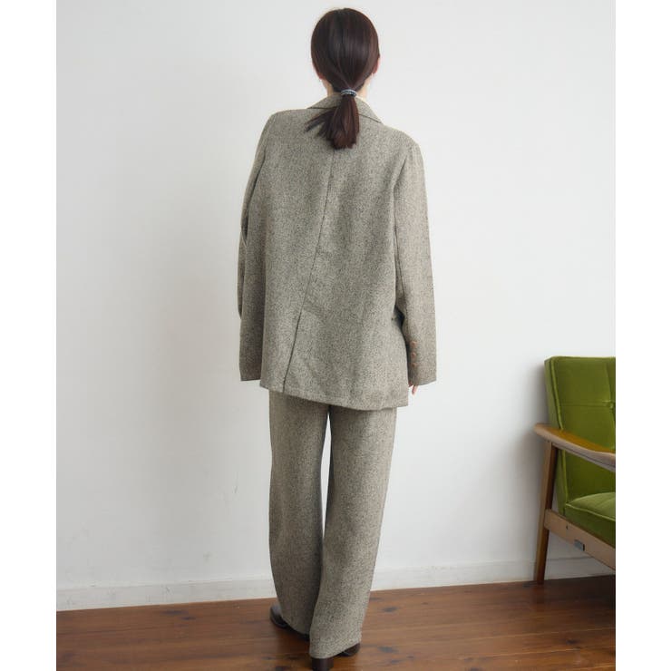 【WEB限定】ツイードダブルブレストテーラー | RETRO GIRL | 詳細画像21 