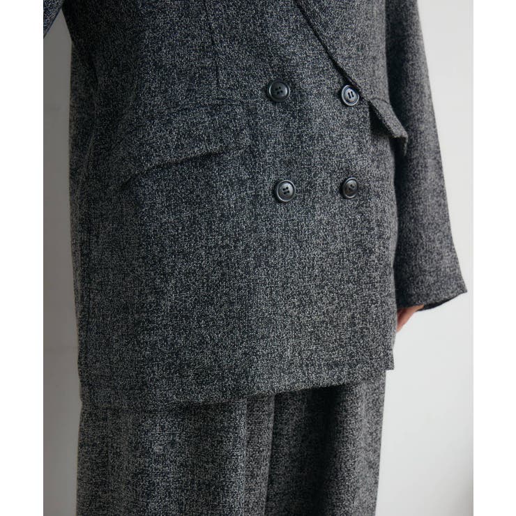 【WEB限定】ツイードダブルブレストテーラー | RETRO GIRL | 詳細画像43 