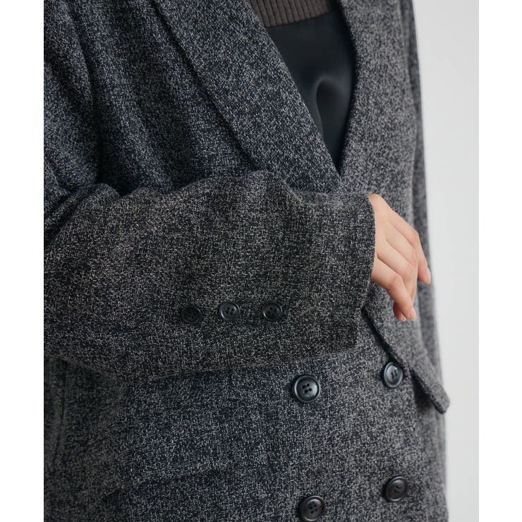 【WEB限定】ツイードダブルブレストテーラー | RETRO GIRL | 詳細画像45 
