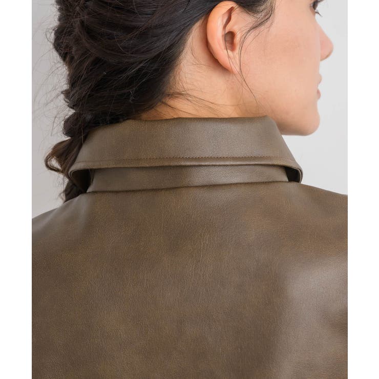 Fレザーブルゾン | RETRO GIRL | 詳細画像35 