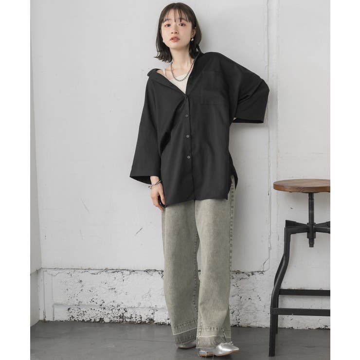 ワイドシルエットシャツ | RETRO GIRL | 詳細画像40 