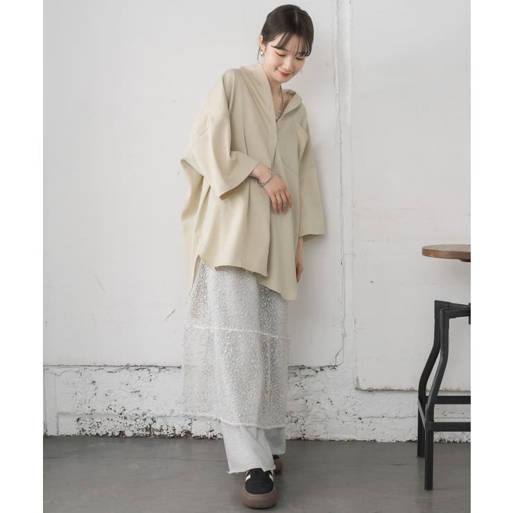 ワイドシルエットシャツ | RETRO GIRL | 詳細画像9 