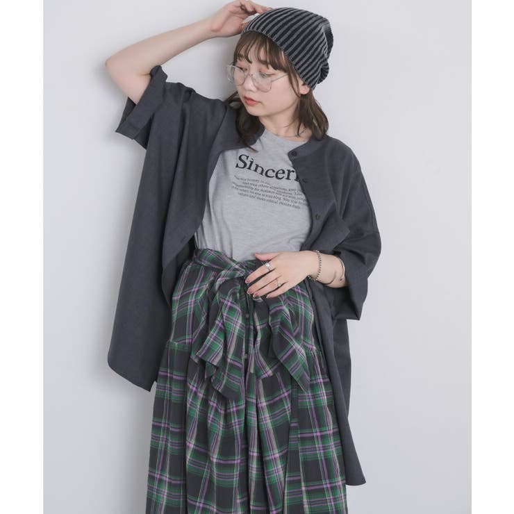 GRY2 | ワイドシルエットシャツ | RETRO GIRL